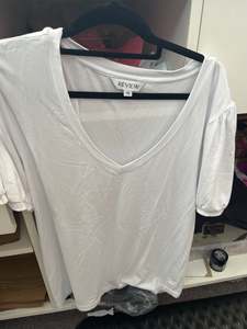 Sz 18: REVIEW WHITE TOP | 18