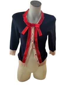 ALLANAH HILL NAVY CARDIGAN  | 8
