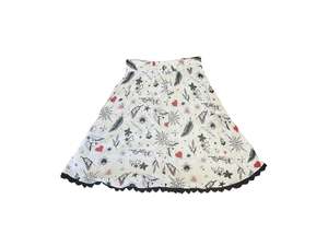 HELLBUNNY TATTOO SKIRT  | L