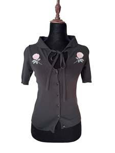 BLACK ROSE CARDIGAN | 8