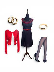 Sz 10: REVIEW RED POLKADOT DRESS | 10