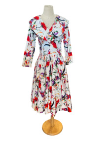 LONG SLEEVE FLORAL DRESS | 12