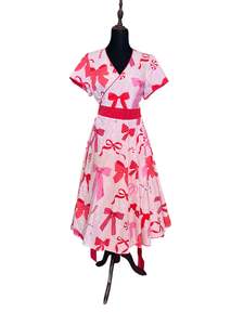 Sz 12: REVERSIBLE PINK CANDY DRESS | 10