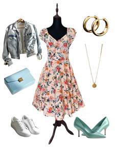 SHEEN PEACH DRESS | 12