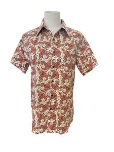 Sz 10: DEBS DESIGNS PAISLEY SHIRT | 14