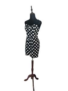 Sz 10: MISS ANNE POLKADOT MINI DRESS | 10