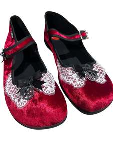 Rewind Shoes: HOT CHOCOLATE VELVET SHOES | 41