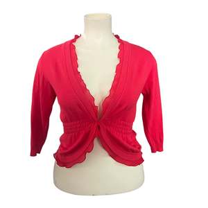 Sz 12: ATMOSPHERE RED CARDGAN | M