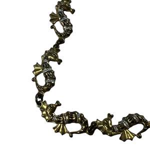 Rewind Necklaces: BRASS SEAHORSE BRACELET