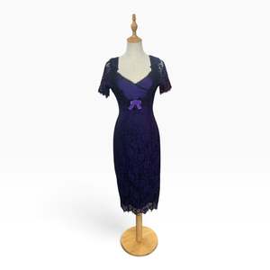 Dresses 1: KITTEN DAMOUR PURPLE LACE DRESS | 12