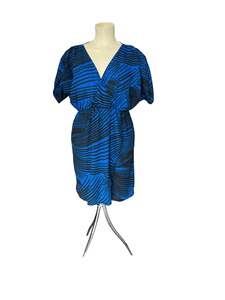 Sz 16: CITY CHIC BLUE STRIPED DRESS | Xs/16