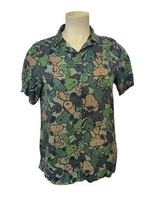 Sz 16: PEANUTS GREEN SNOOPY SHIRT | 16