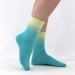 Products: Stick With It - Grip Socks Crew - Blue Lagoon