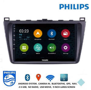 Philips - Mazda MAZDA 6 ATENZA 2009-2013  OEM 9 Inch  GPS NAV ANDROID STEREO - B&hellip;