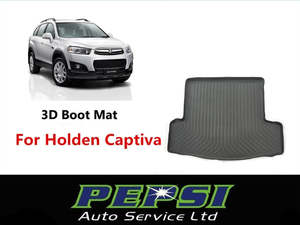 3D Boot Liner / Cargo Mat / Trunk liner Tray for  -  HOLDEN CAPTIVA  2007 - 2016