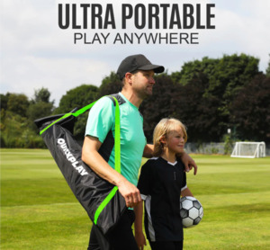 Flex Goals Ultra Portable: Kickster Elite Flexi Goal 2m x 1m