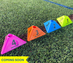 Backyard Indoor Sports Gear: Cognitive Cones - set of 16