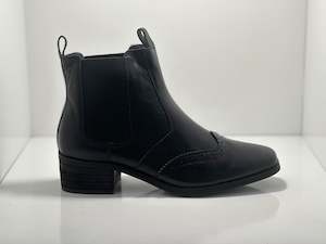 Ankle Boot: Austin Pull on Leather Boot Isabella