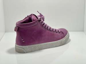 Unleash Leather Boot Zip & Lace Cabello