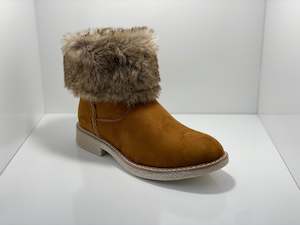 Ankle Boots: Bonsai Mirco Fibre Fur Lined Boot