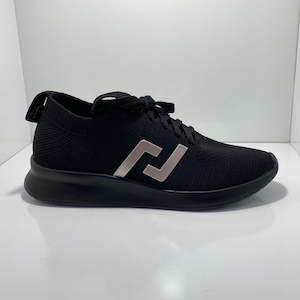 Rollie: Bolt All Black/Rose Gold Rollie Sneaker