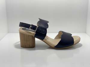 Stegma: Essy Stegmann Sandal with Natural Heel