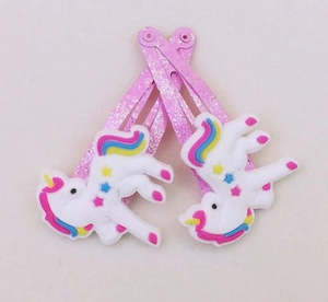 Unicorn: Unicorn hairclips (10 pcs)
