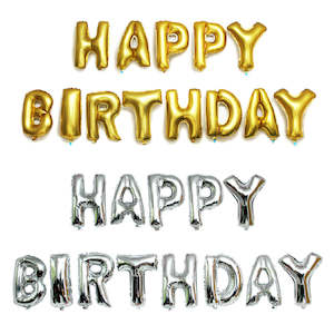 Adult Party Balloons: Happy Birthday balloon