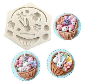 So Easter: Easter Basket silicon mould