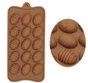 15 hole mini easter egg silicon mould