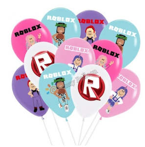 Roblox: 10 pcs Rowblocks balloons - Set A