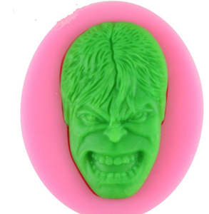 Characters: Big green superhero silicon mould