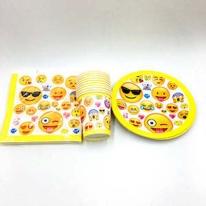 End Of Stock Sale Items: Emoji tableware (41 pack)