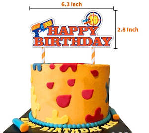 Toys Hobbies Sports And Pastimes: Dart Wars cake topper