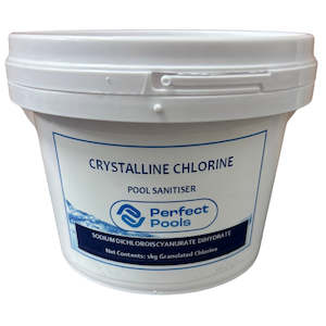 Chlorine Tablets: Crystalline Chlorine – 1kg Stabilised Granular Di-Chlor for Pools & Spas