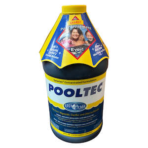 Pooltec 3-in-1 Algaecide & Chlorine Booster – Ideal for Chlorine & Salt Pools (1.89L)