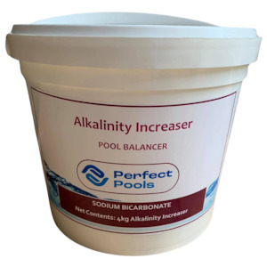 Water Treatment: 4kg Alkalinity Increaser – Stabilize Pool & Spa Water Balance