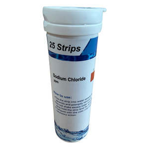 Salt Pool Test Strips – Sodium Chloride (25 Pack)