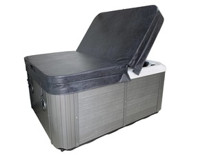 Premium Spa Cover – 2000 × 2000mm – Charcoal (R160 Radius)