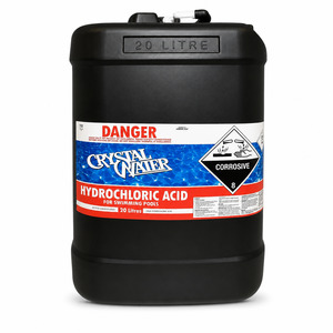 Pool Chemicals Nz: Hydrochloric Acid 20L | Pool pH & Alkalinity Reducer | In-Store Pickup Only