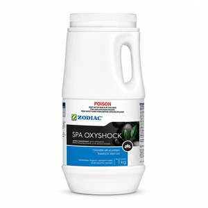 Products: Zodiac Spa OxyShock | 1kg | Potassium Monopersulphate Shock