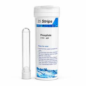 Products: Phosphate Test Strips with Testing Vial | 25 Pack