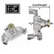 Products: Weiand Polished Water Pump BB Chev Long Performance Parts