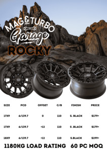 All: Rocky - Satin Black