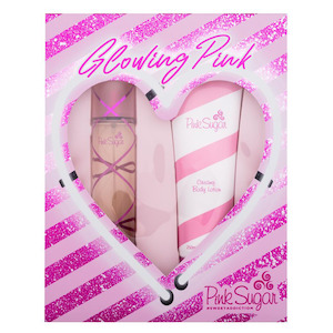 Pink Sugar by Aquolina 100ml EDT 2 Piece Gift Set