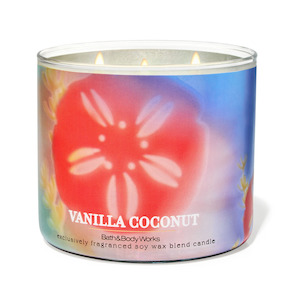 Vanilla Coconut by Bath & Body Works 3-Wick Scented Candle