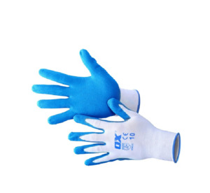 Tools & Equipment: Ox Nitrile Gloves Size 10 (5pk)