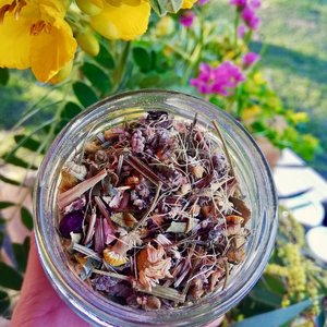 Herbal Teas — Persephone Potions: Flow Herbal Tea - Persephone Potions