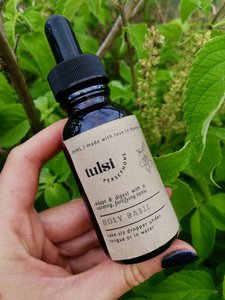 Herbal Teas — Persephone Potions: Tulsi Tincture - Persephone Potions