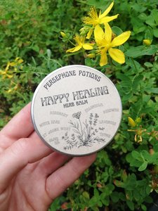 Herbal Teas — Persephone Potions: Happy Healing Herb Balm - Persephone Potions